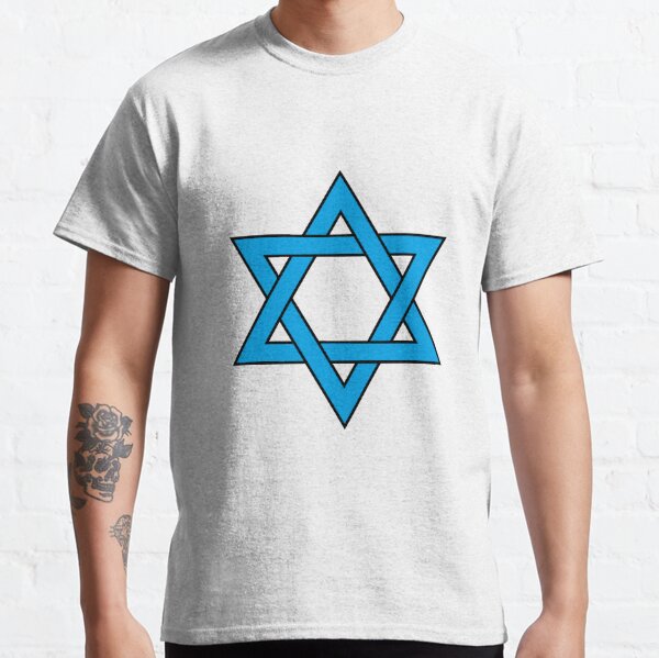 #Star of #David #Clipart #StarOfDavid, Masks Classic T-Shirt