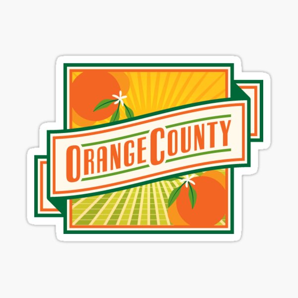 215. Orange County, CA Sticker