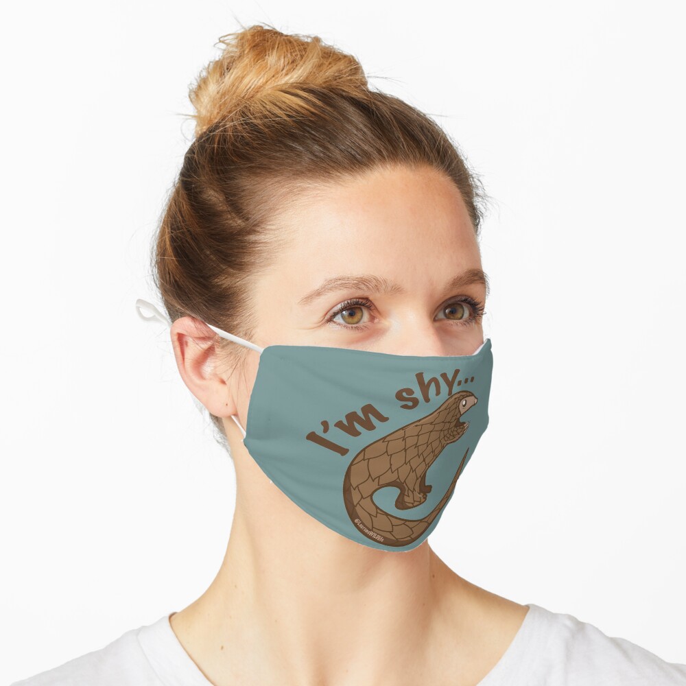 Shy Pangolin Mask
