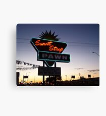 Sunset Strip Canvas Print