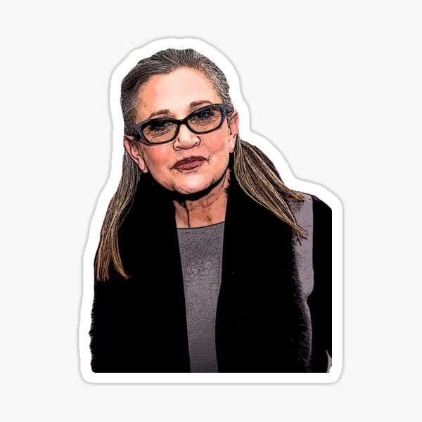 Item preview, Carrie Fisher Cartoonish designed and sold by baranskini.