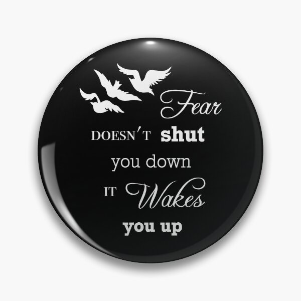 Item preview, Fear Doesn't Shut You Down  designed and sold by OutlineArt.