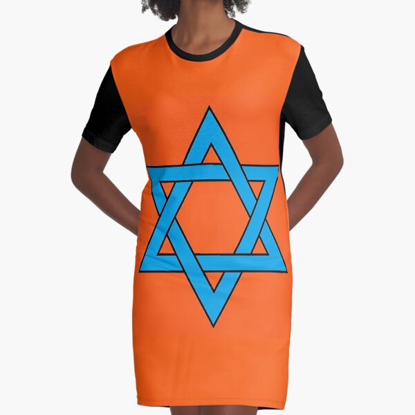 #Star of #David #Clipart #StarOfDavid, Masks Graphic T-Shirt Dress