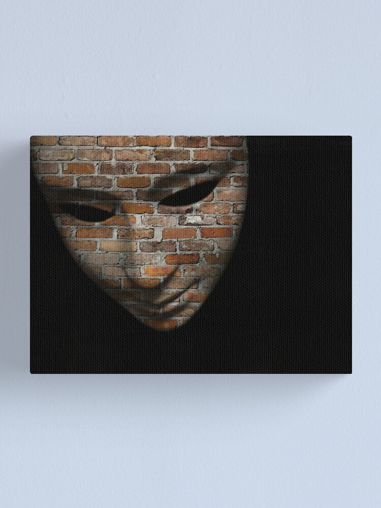 Alternate view of Masks Canvas Print