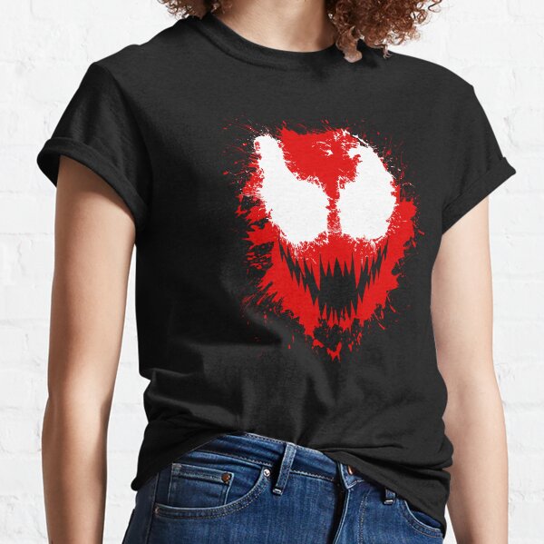 Venom Carnage Symbiote Psychopath Supervillain Red T-Shirt
