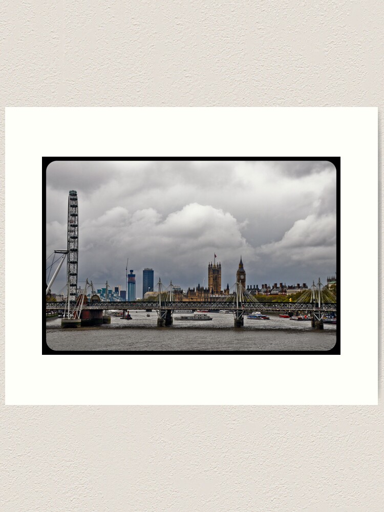 Alternate view of Experience London Art Print