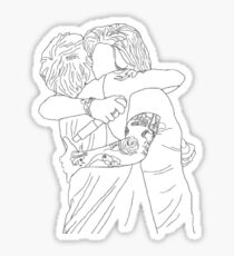Larry Hug Sticker