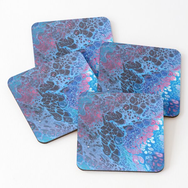 Item preview, Spacey and Lacey Acrylic Flup Cup Pour designed and sold by Spilling-Paint.