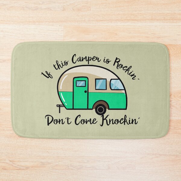 Item preview, If This Camper Is Rockin Don’t Come Knockin T shirt sticker designed and sold by Dan66.