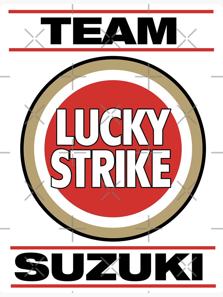 Lucky Strike 500cc Shirt, Sticker, Hoodie, Mask Sticker for Sale
