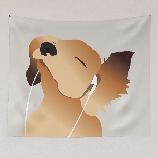 Item preview, Jammin' Puppy Dog designed and sold by KCPetPortraits.