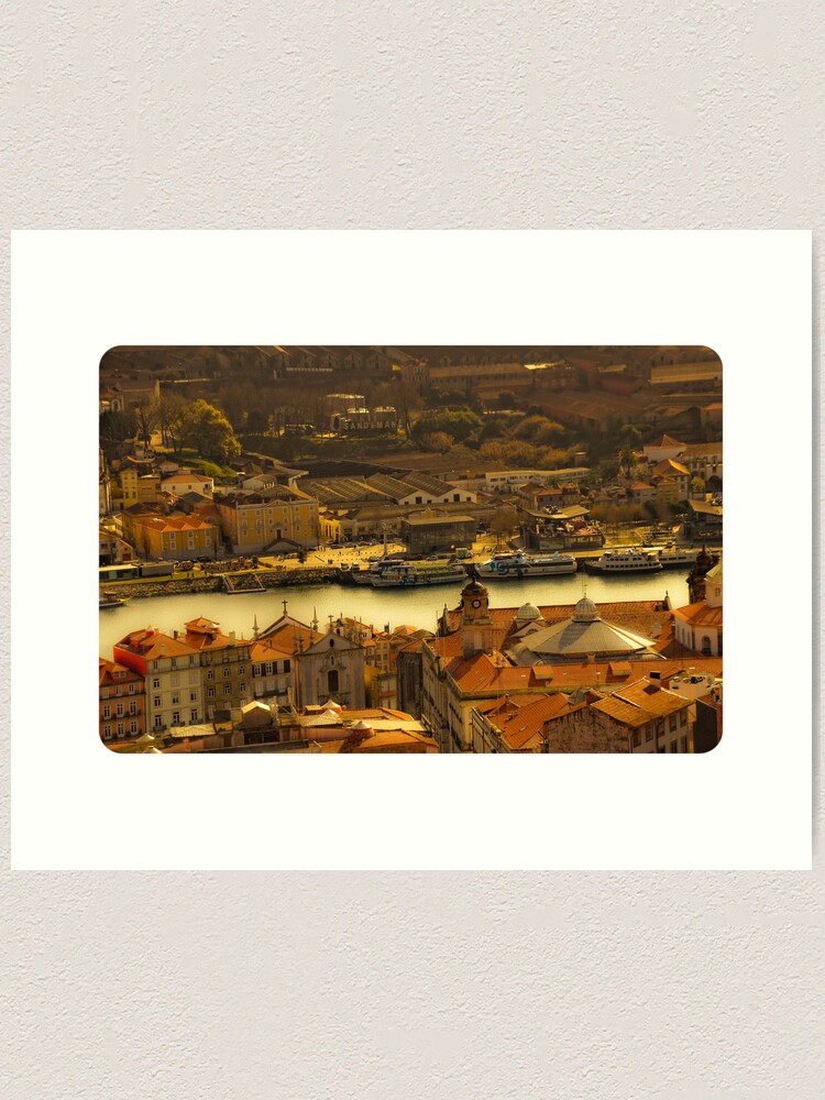 Alternate view of Porto Art Print
