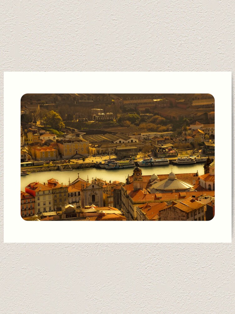 Alternate view of Porto Art Print