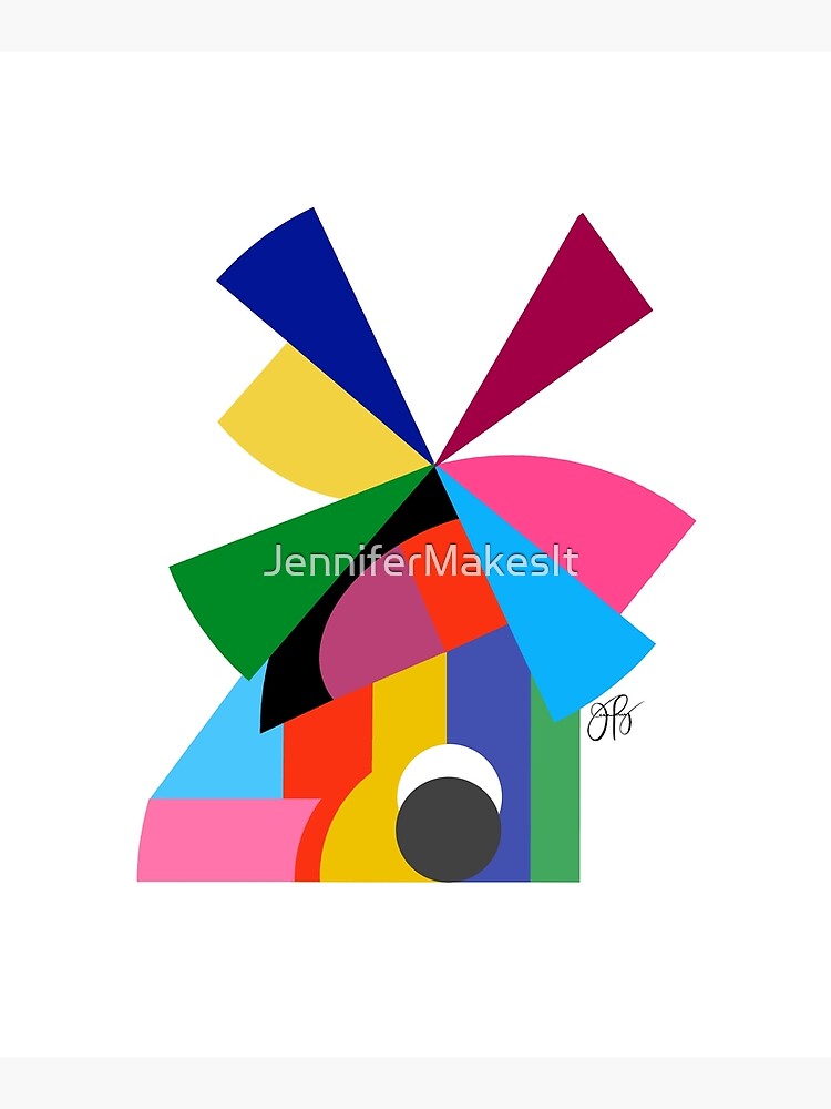 Abstract Windmill by JenniferMakesIt