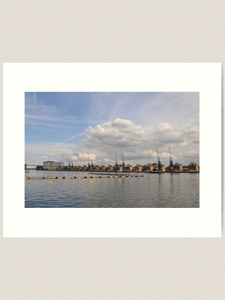 Alternate view of Urban river Art Print