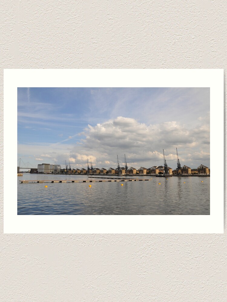 Alternate view of Urban river Art Print