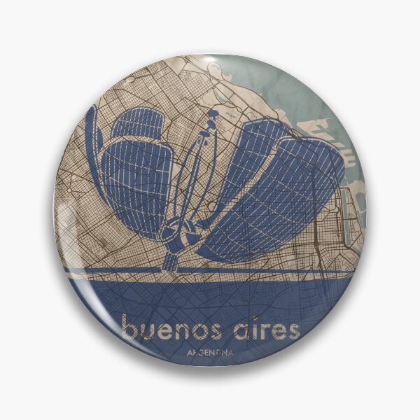Item preview, Map + Silhouette | Buenos Aires designed and sold by CPTVDesign.