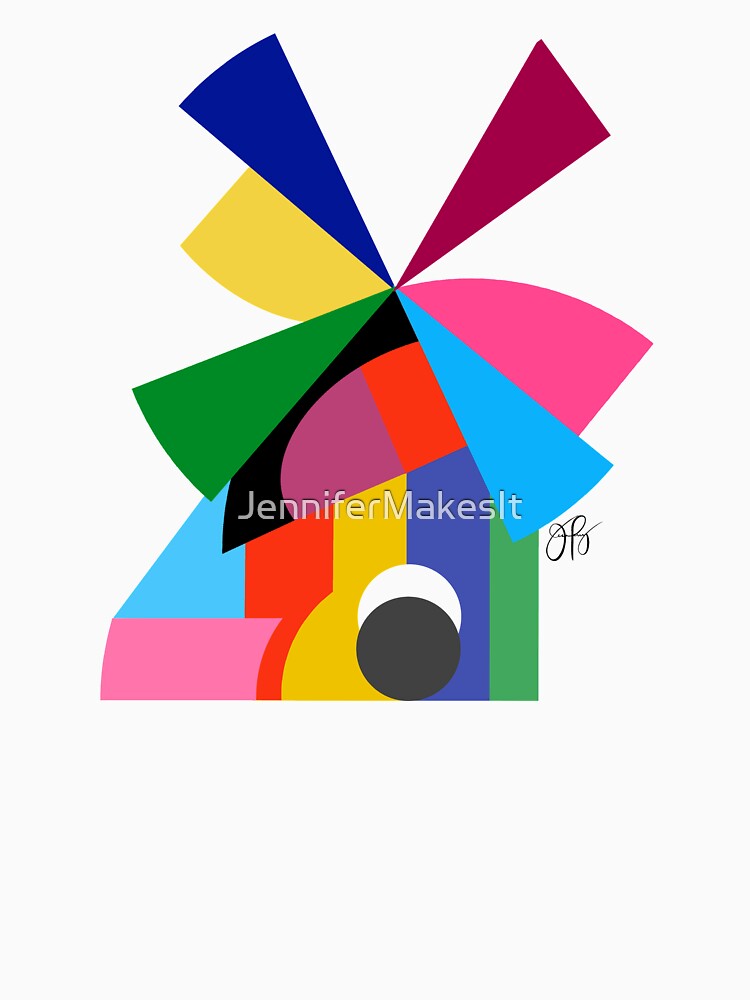 Abstract Windmill by JenniferMakesIt