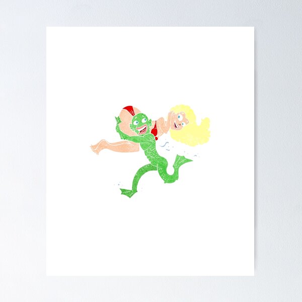Item preview, The monster who took the girl designed and sold by TextyQuotes.
