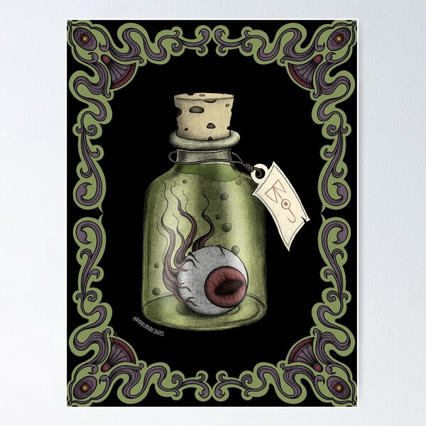 Item preview, Eyeball in a Jar designed and sold by darklingdesigns.