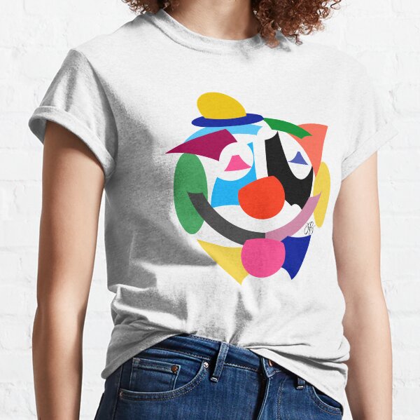 Abstract Clown Classic T-Shirt