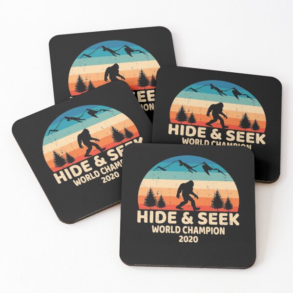 Item preview, Bigfoot Hide & Seek World Champion 2020, Funny Vintage Distressed Design Quarantine Social Distancing Gift designed and sold by PrintOfi.