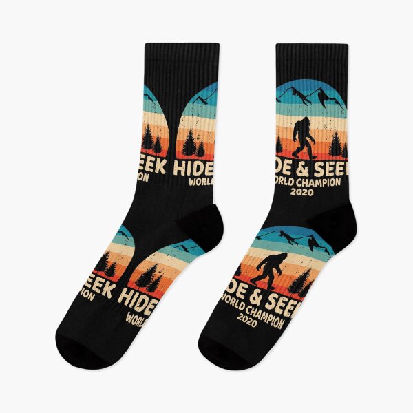 Item preview, Bigfoot Hide & Seek World Champion 2020, Funny Vintage Distressed Design Quarantine Social Distancing Gift designed and sold by PrintOfi.