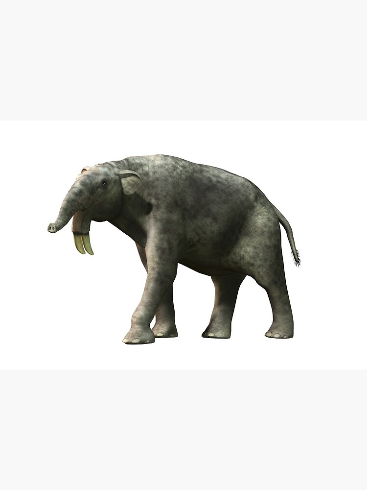 Deinotherium (white background)