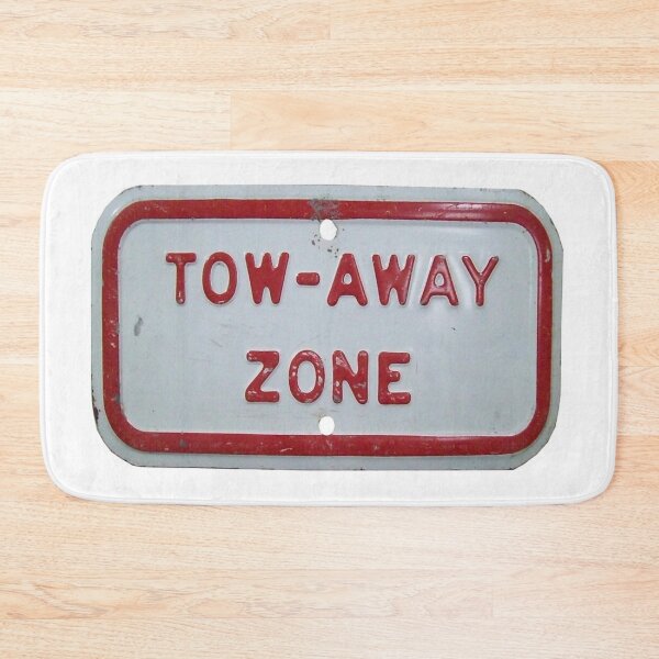 Item preview, Tow-away zone designed and sold by squarebubble.
