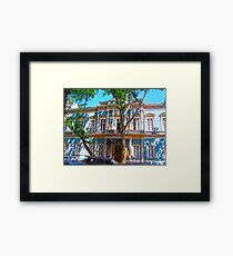 Architecture HDR Framed Print