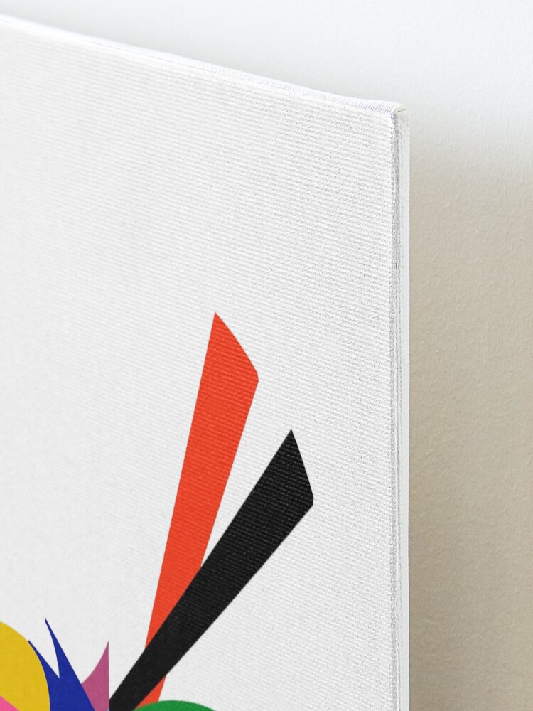 Alternate view of Abstract Ramen Mounted Print