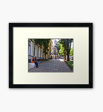 Architecture HDR Framed Print