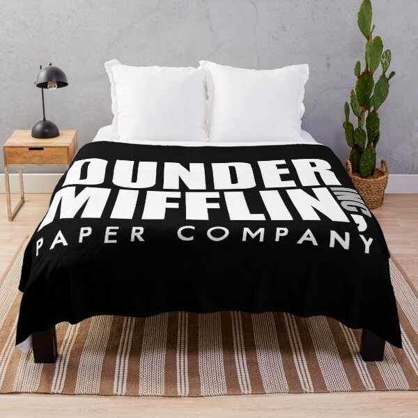 The Office Dunder Mifflin Sherpa Blanket