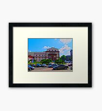 Architecture HDR Framed Print