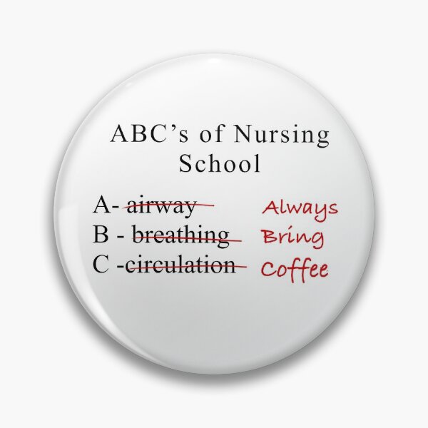 Item preview, ABCs of nursing school designed and sold by anaboo21.