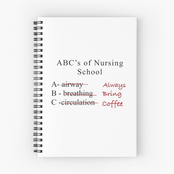 Item preview, ABCs of nursing school designed and sold by anaboo21.