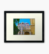 Architecture HDR Framed Print
