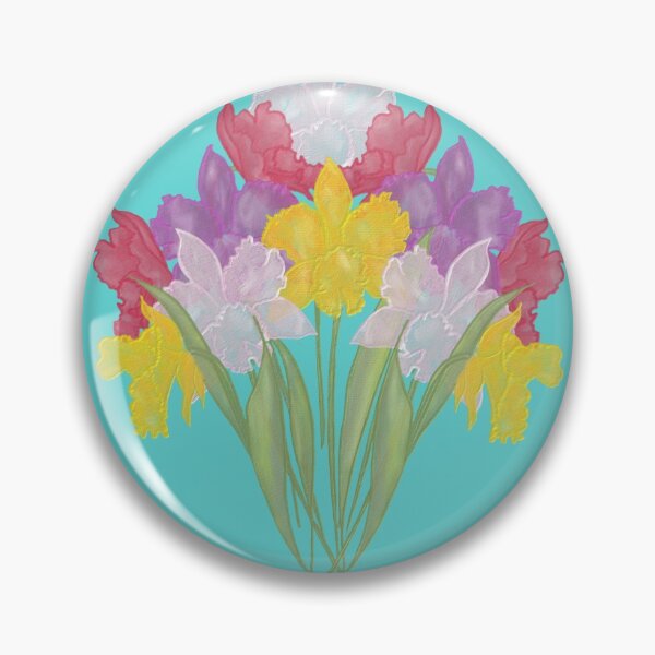 Artikelvorschau, Öl Orchideen entworfen und verkauft von DesignsbyKB.