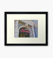 Architecture HDR Framed Print