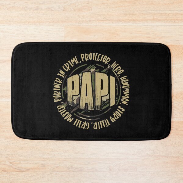 Item preview, Papi Gift - Gift for Papi Daddy Fathers Day Gift Camouflage designed and sold by nana1099.