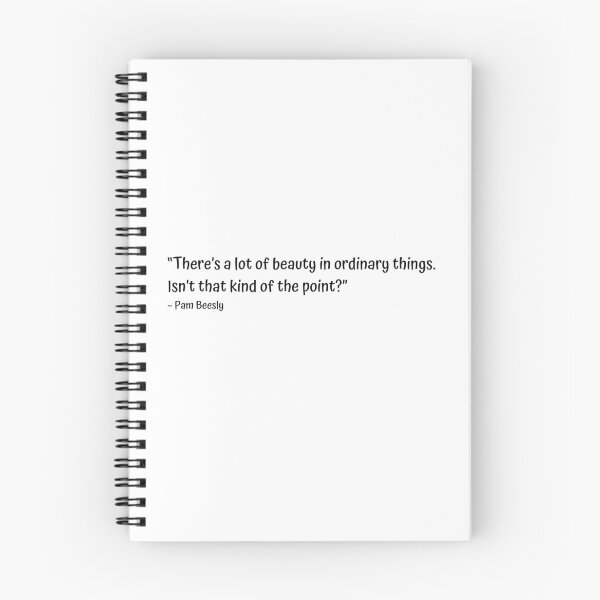Item preview, “There’s a lot of beauty in ordinary things. Isn’t that kind of the point?” – Pam Beesly designed and sold by cgrimpo.