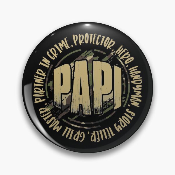 Item preview, Papi Gift - Gift for Papi Daddy Fathers Day Gift Camouflage designed and sold by nana1099.
