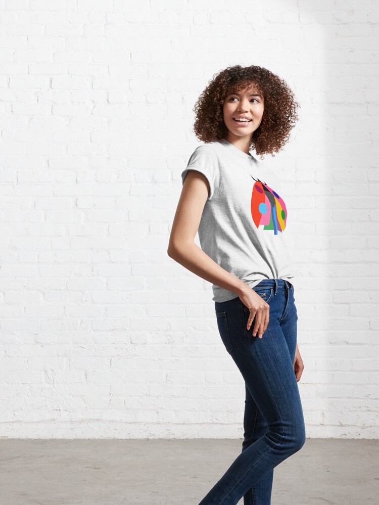 Alternate view of Abstract Ladybug Classic T-Shirt