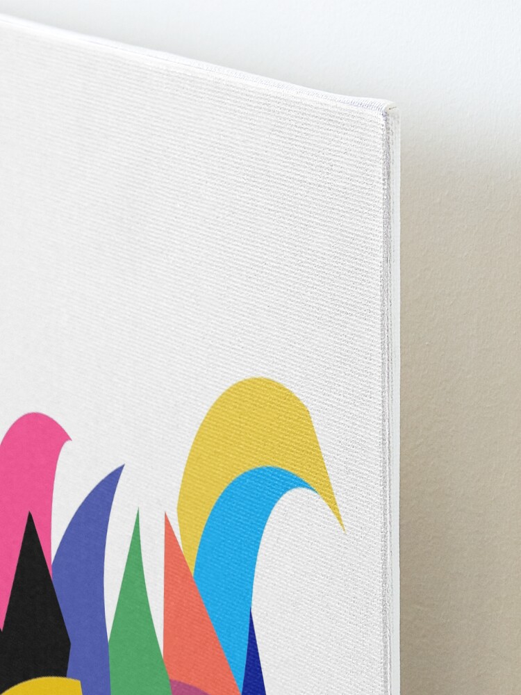 Alternate view of Abstract Swan Mounted Print