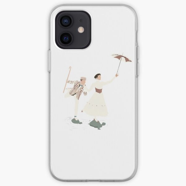 mary poppins & bert iPhone Soft Case