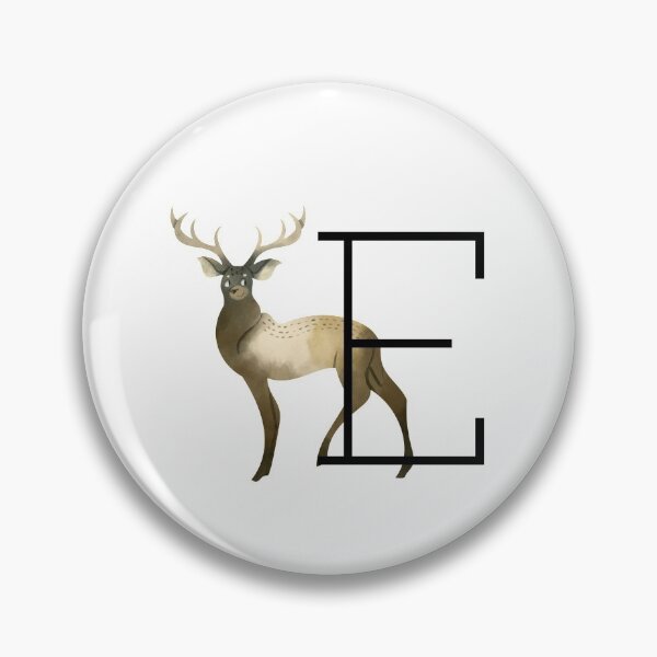 Item preview, E antelope  deer designed and sold by TextyQuotes.