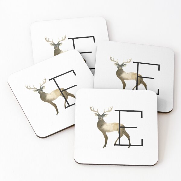 Item preview, E antelope  deer designed and sold by TextyQuotes.