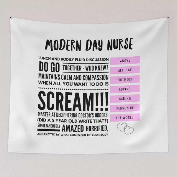 Item preview, Modern Day Nurse designed and sold by seapiedt.