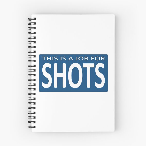Item preview, This Is A Job For Shots - Pantone Classic Blue designed and sold by FLStPeteDan.