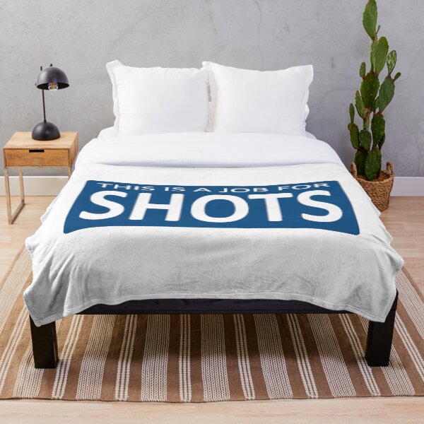 Item preview, This Is A Job For Shots - Pantone Classic Blue designed and sold by FLStPeteDan.